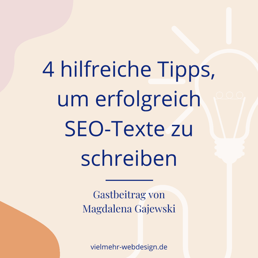 SEO-texte schreiben
