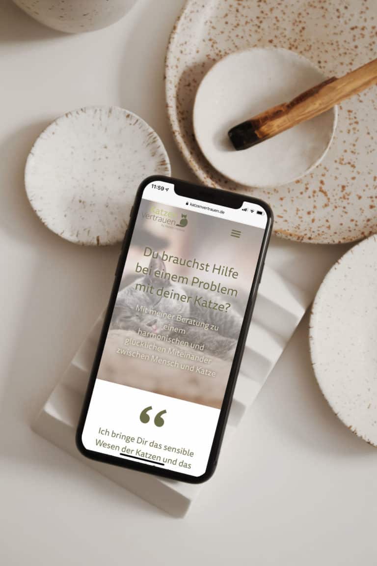 Katzenvertrauen-smartphone