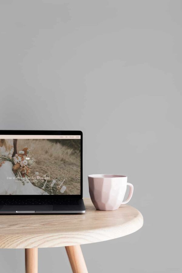 Beispiel Website Hochzeitsfotograf